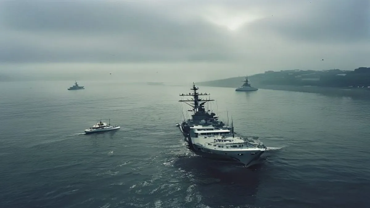 Russian Frigate Admiral Grigorovich Fires Warning Shots Near British Yacht in English Channel