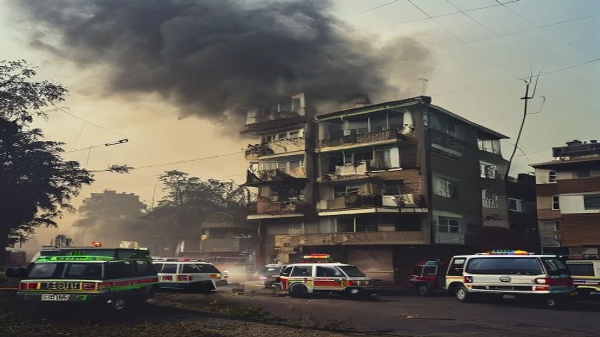 Mother And Two Daughters Die In Massive Delhi House Fire