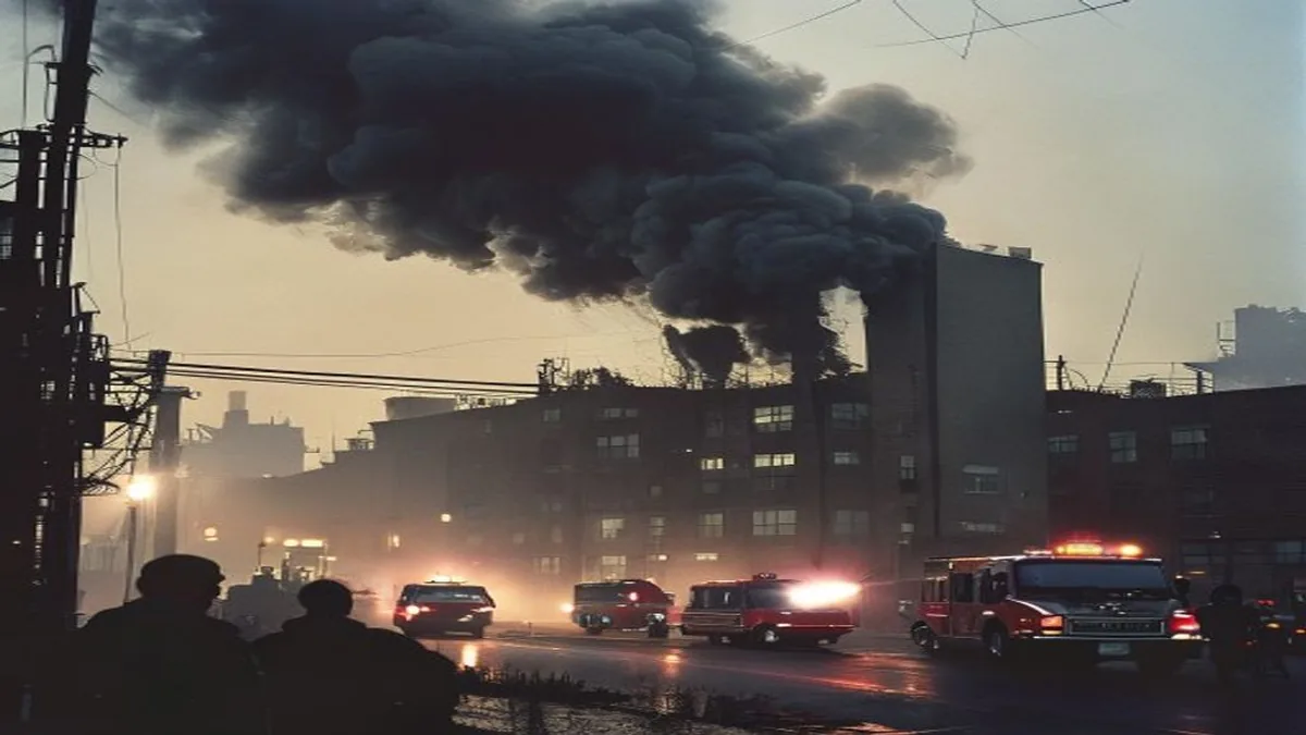 Fire Erupts at Delhi Factory Near Punjab National Bank